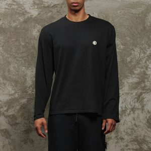 HexClad Classic Logo Badge Men's Long-Sleeve T-Shirt