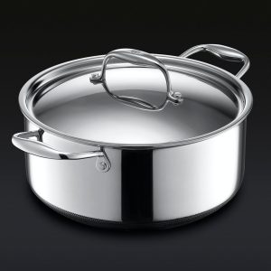 HexClad Hybrid Dutch Oven, 5-Qt